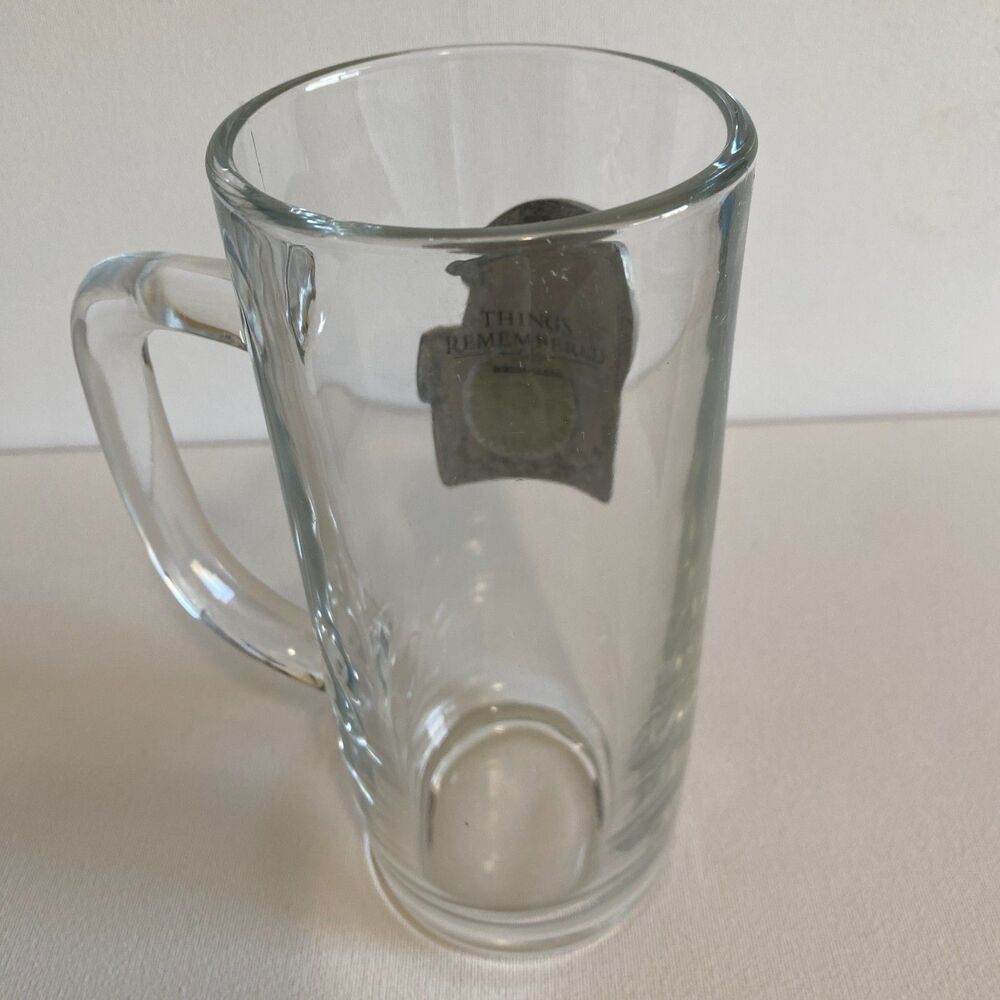 VTG Football Argentina Beer Mug Glass Tankard Guillermo Enrique Alianza Lima‎ - Picture 5 of 10